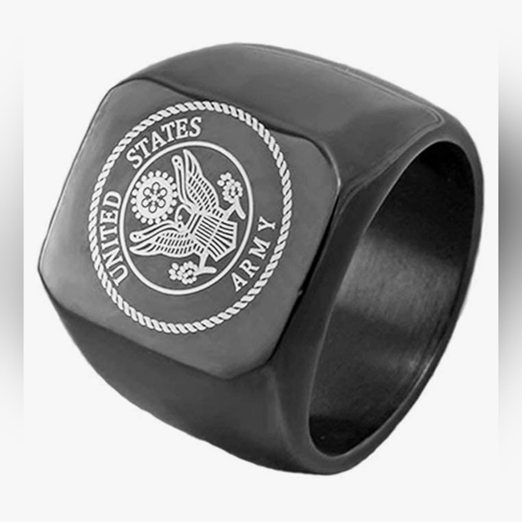 New stainless steel United States Army ring - Picture 3 of 3
